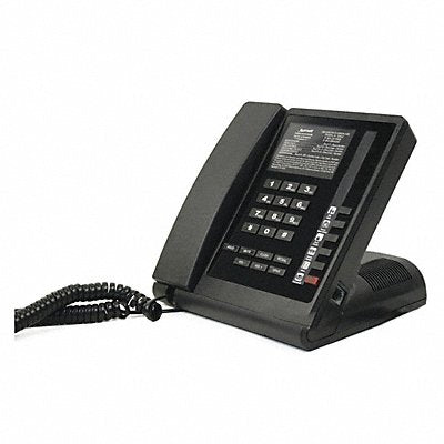 Hospitality Phone Analog Wall/Desk Black