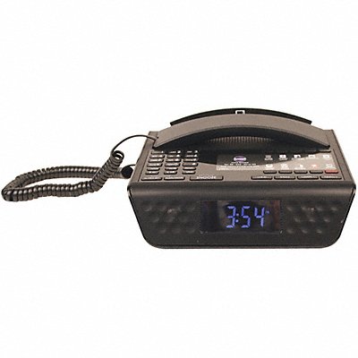 Hospitality Phone Analog Desk Black 95db