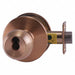 Knob Lockset Mechanical Entrance Grd. 1