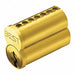 Interchangeable Core 7 Pins Solid Brass