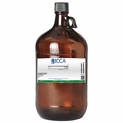 Water Reagent HPLC Amber Glass Bottle 4L