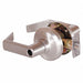 Door Lever Lockset Satin Nickel