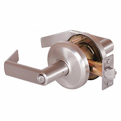 Door Lever Lockset Satin Nickel