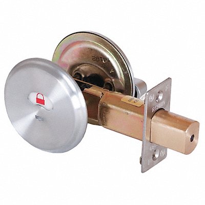 Deadbolt QDB2 Satin Chrome Medium-Duty