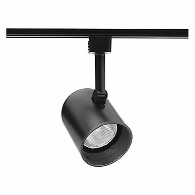 Track Light Head Cylinder Blk/Blk 3.5in