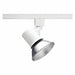 Track Lighting Head Flare Wht 2 1/8in