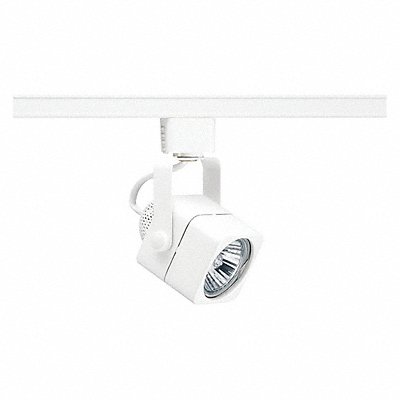 Track Lighting Head Gimbaled Wht 2 1/4in