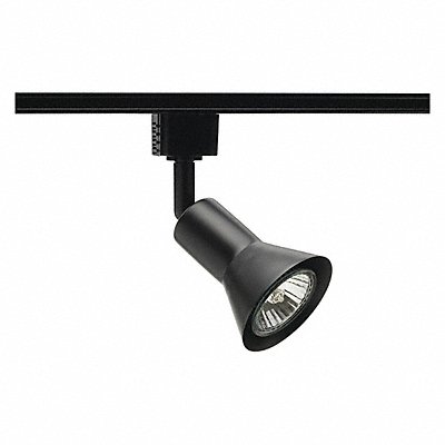 Track Lighting Head Flare Blk 2 13/16in