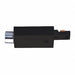 Conduit Feed Power Connector Black 3in