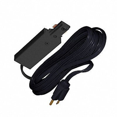 Cord and Plug Connector Black 4 1/4in