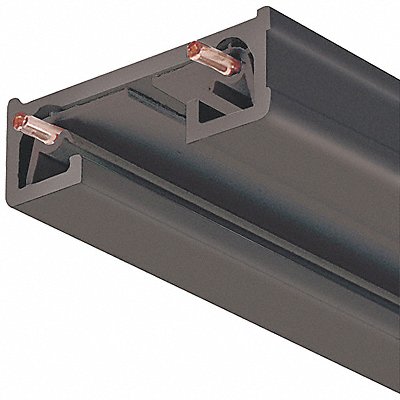 J Track Section Black 4ft 120V AC