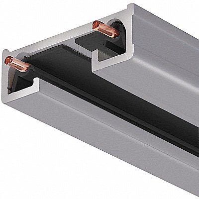 J Track Section Silver 2ft 120V AC