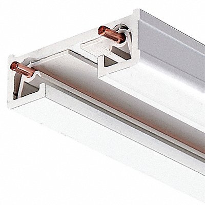 J Track Section White 8ft 120V AC