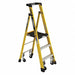 Podium Stepladder 3 ft Fiberglass 375 lb