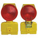 Solar Barricade Light LED Red/Yellow