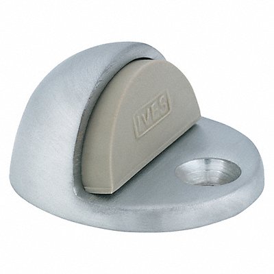 Dome Door Stop 2in.Lx1-3/4in.Wx1in.Proj.