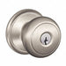 Knob Lockset Mechanical Entrance Grd. 1