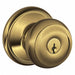 Knob Lockset Mechanical Entrance Grd. 1