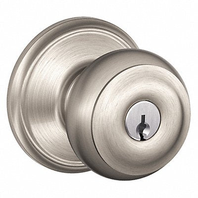 Knob Lockset Mechanical Entrance Grd. 1