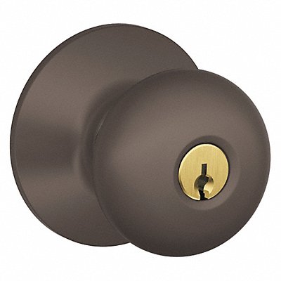 Knob Lockset Mechanical Entrance Grd. 1