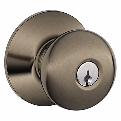 Knob Lockset Mechanical Entrance Grd. 1