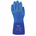 J2764 Gloves Blue Rough 10 in L Size 8 PR