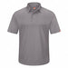 J2888 Short Sleeve Polo Sz 2XL Gray Polyester