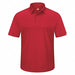 J2888 Short Sleeve Polo Sz 6XL Red Polyester