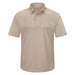 J2888 Short Sleeve Polo Sz 3XL Tan Polyester