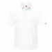 J2888 Short Sleeve Polo Sz M White Polyester