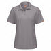 J2890 Short Sleeve Polo Wmn XL Gray Polyester