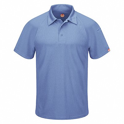 Short Sleeve Polo Mens L 2Pockts