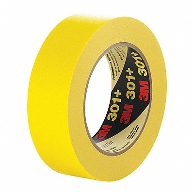 Masking Tape 3 3/4 W 60 yd L Yellow PK8