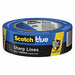 MaskingTape 1 7/16 W 60yd L Blue