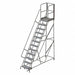 Rolling Ladder 12 Steps Cap. 450lb.