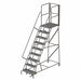 Rolling Ladder 9Steps Load Cap.450lb.