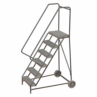 Wheelbarrow Ladder Alum. 6 Steps 350lb.