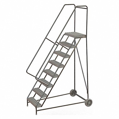 Wheelbarrow Ladder Alum. 8 Steps 350lb.