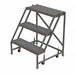 Rolling Ladder Steel 3 Steps 450 lb.