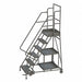 Stock Picking Rolling Ladder Cap.450lb.