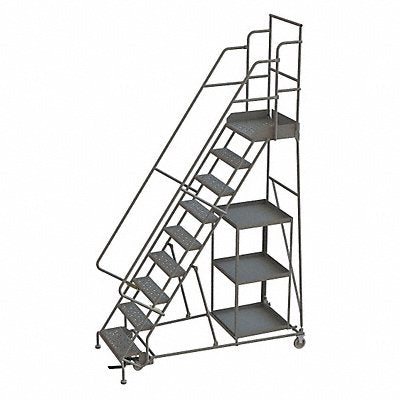 Stock Picking Rolling Ladder Cap.450lb.