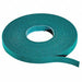 Hook-and-Loop Cable Tie Roll 75 ft Green