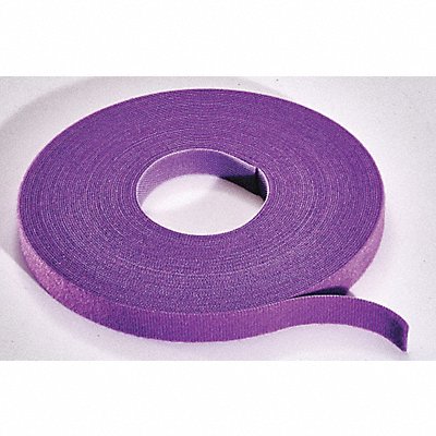 Hook-and-Loop Tie Roll 15 ft Violet