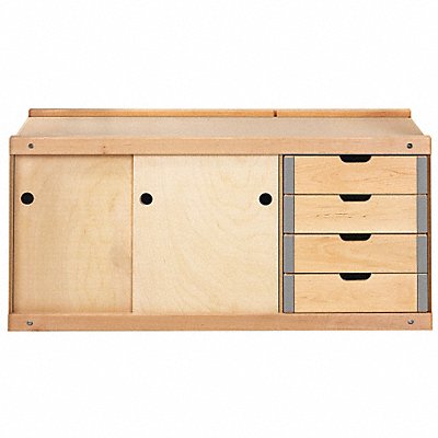 Storage Cabinet Beige 38-25/32 in W