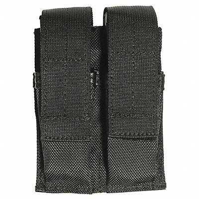 Double Magazine Pouch Belt Mounted Black