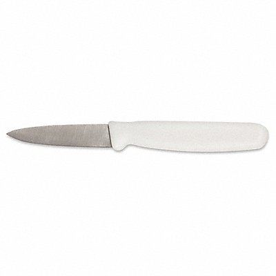 Paring Knife 3 1/2 in Blade White Handle