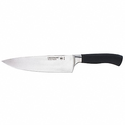 Chef Knife 8 in Blade Black Handle