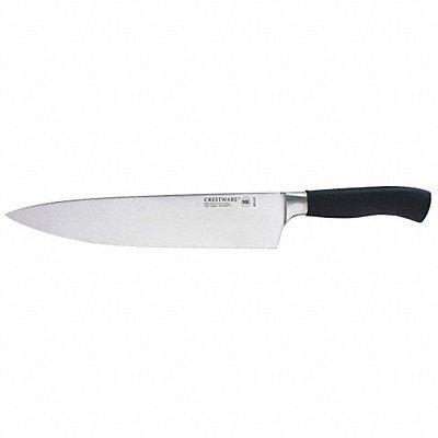 Chef Knife 10 in Blade Black Handle