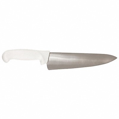 Chef Knife 10 in Blade White Handle