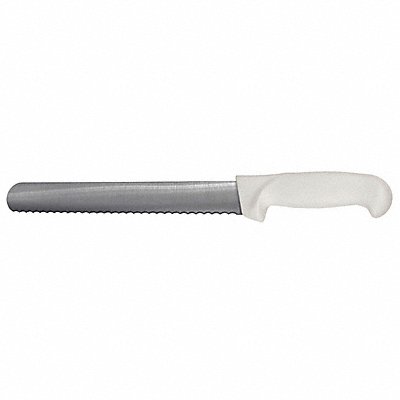 Slicer Knife 10 in Blade White Handle